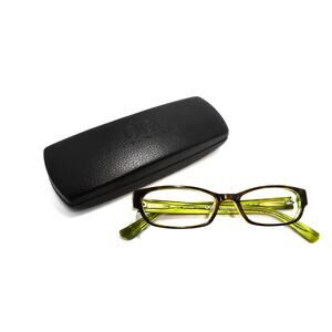 OGI 7136/414 Brown Tortoise 49-16-135mm Eyeglasses FRAMES ONLY - GOOD CONDITION